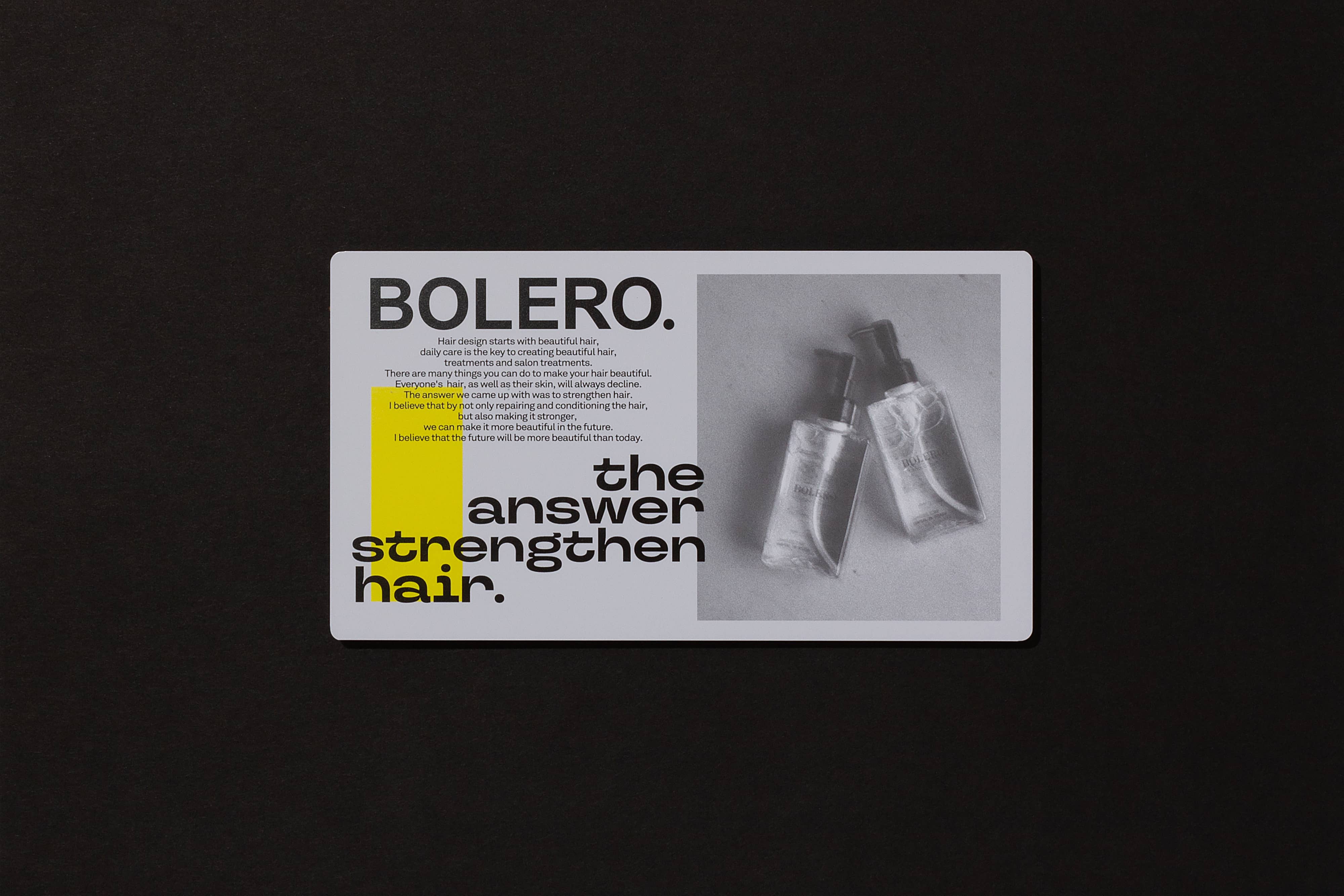 boleroのパンフレットの画像