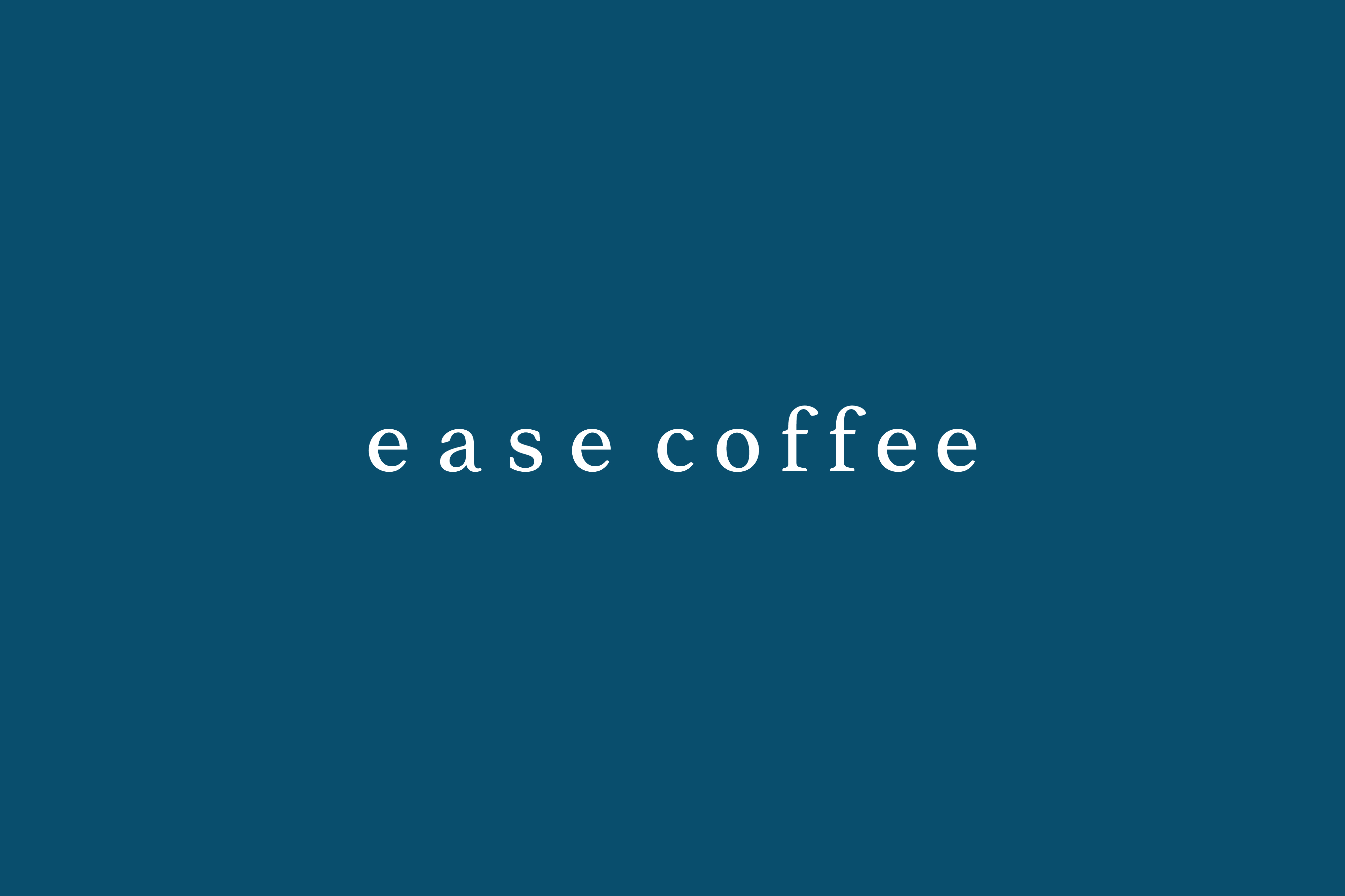 easecoffeeのロゴ・ステートメント画像