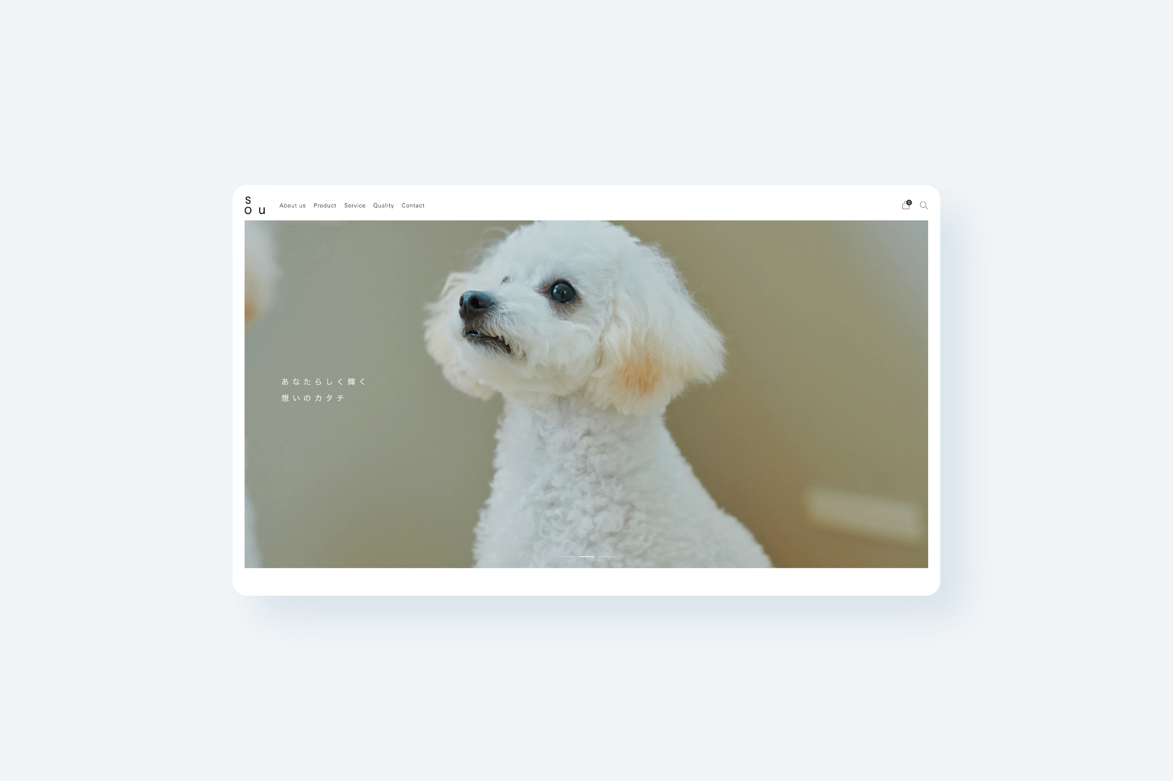 souのwebサイトの画像1